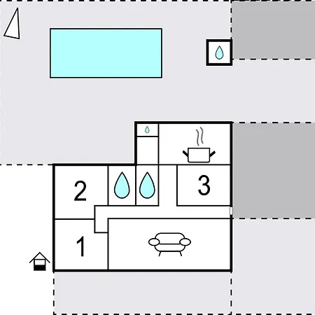 Nyaraló Three-bedroom In *